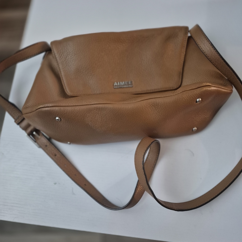 Aimee Kestenberg Tan Leather Shoulder Bag - Picture 2 of 3